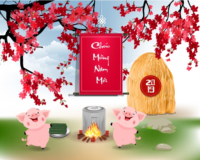HAPPY TET 2019 – THE YEAR OF THE PIG